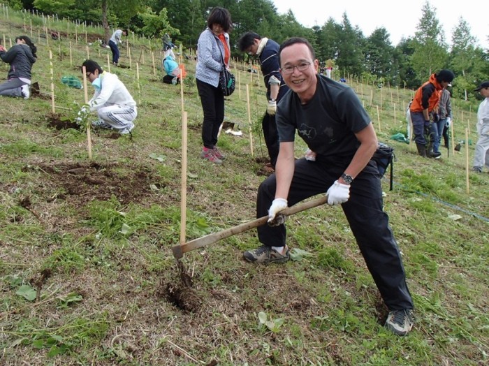 平成26年度　富士通　植樹